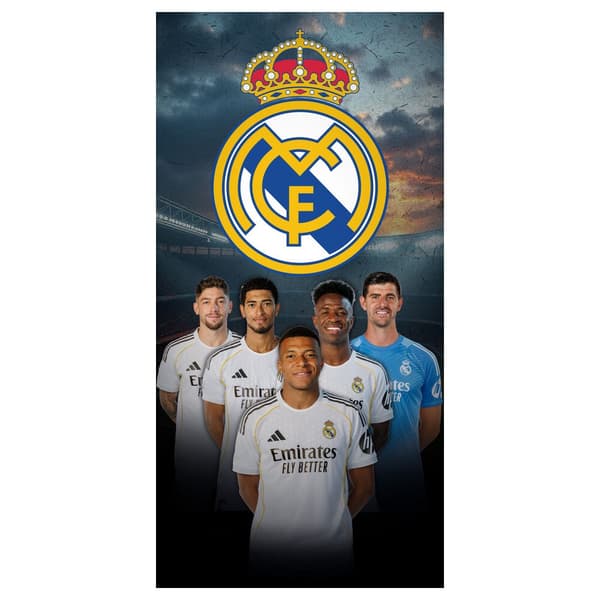 Real Madrid mikrofiber strandhåndklæde