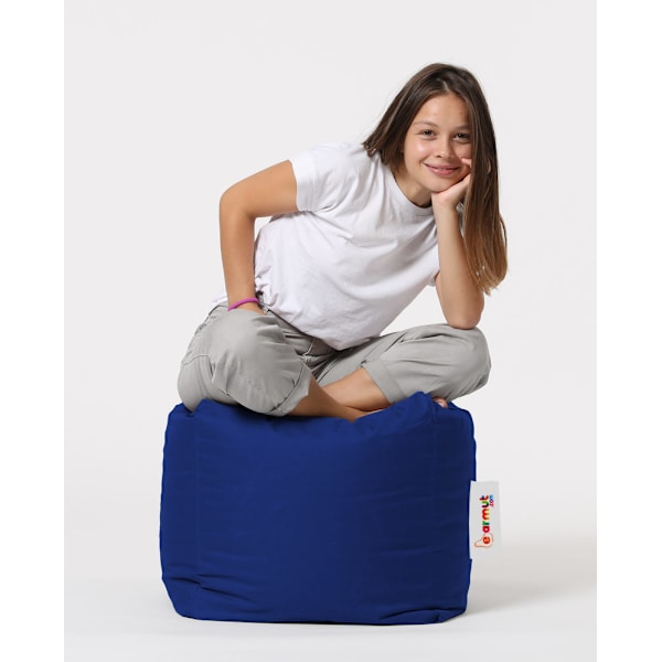 Garden Pouff Square Pouf - sininen
