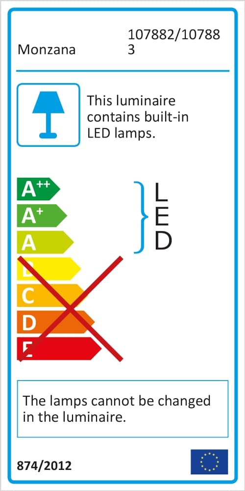 LED infällda taklampor, 6-pack, dimbara, vridbara