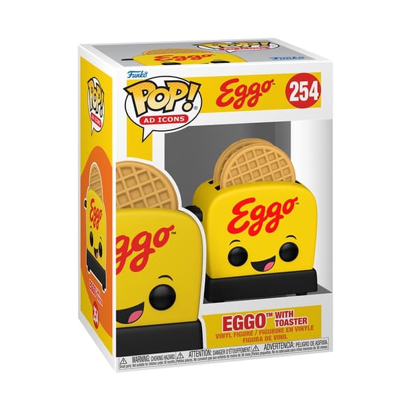 Funko Pop -vinyylifiguuri – Eggo ja leivänpaahdin