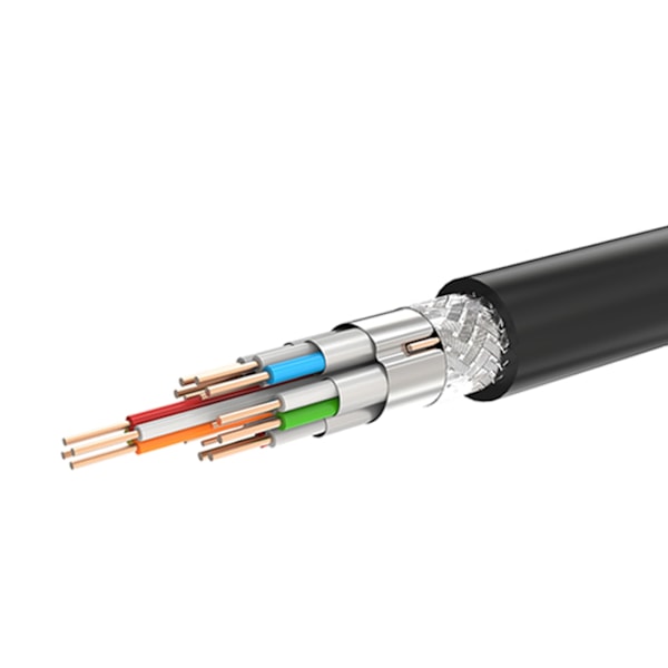 Micro HDMI - HDMI 4K 60Hz kabel, 3m, svart