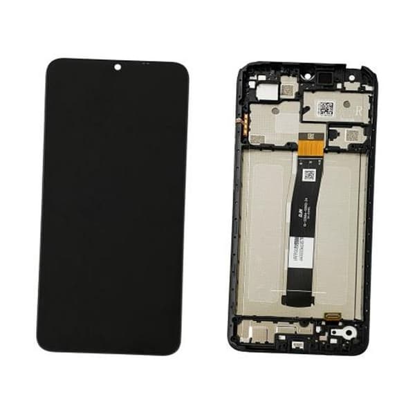Xiaomi Redmi 12C Lcd Display With Frame - Black