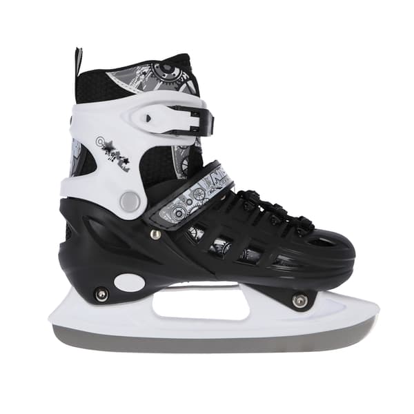 4-i-1 inline/skøjter, sorte, størrelse S (31-34)