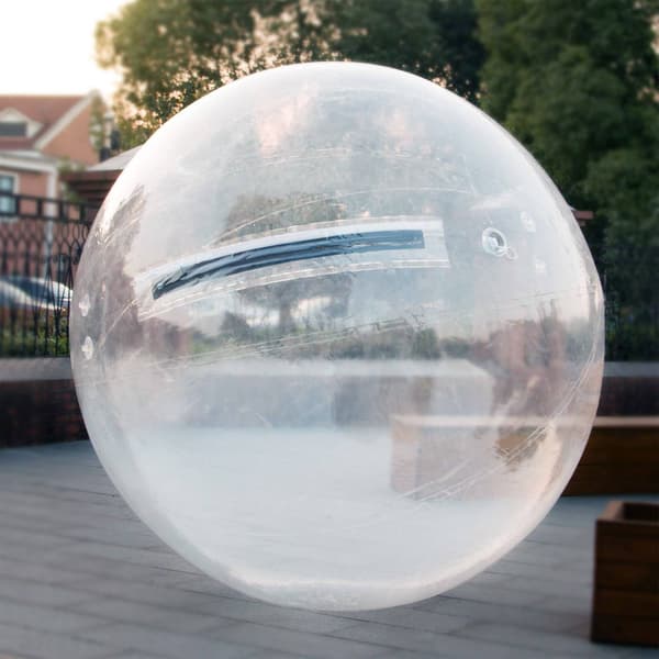 Uppblåsbar vattenboll 2m, PVC/TPU, Pump