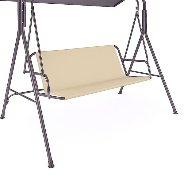 Siddehynde til havegynge 127x100 cm Beige MultiGarden