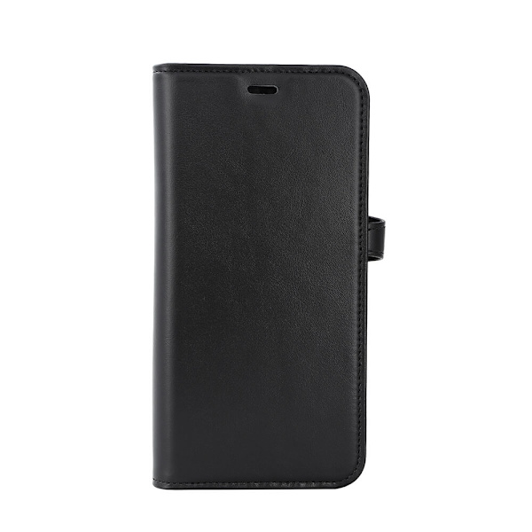 BUFFALO 2in1 Nahkainen 3 Card Mag Series iPhone 15 Plus Black