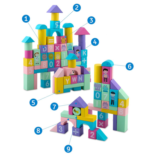 Ricokids RK-871 puiset opetuspalikat