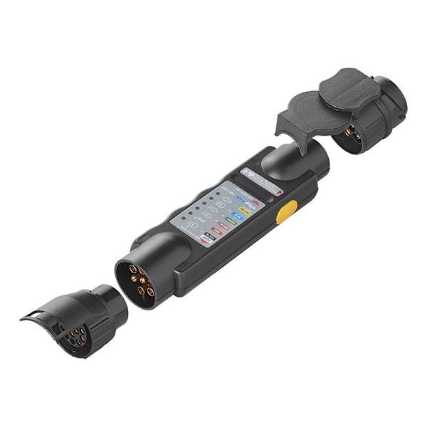 Stiktester 7-polet 12V sæt med 2 adaptere