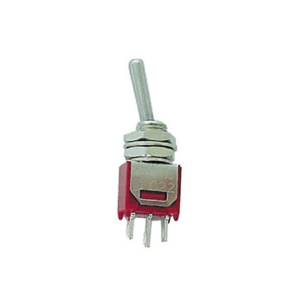 Lodret subminiature-vippekontakt Spdt On-On - Pcb Type Ingen gevind