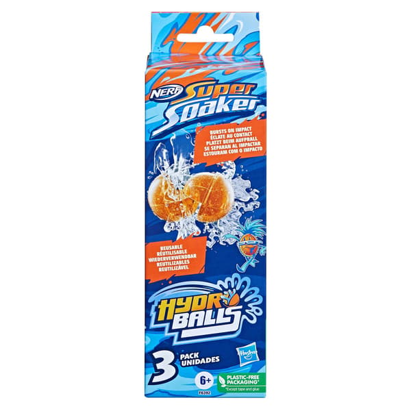 Nerf Super Soaker Playset Hydro Balls 3-pakkaus