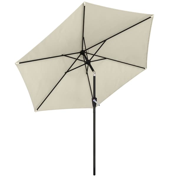 Terrasseparasol, 270 cm, UPF 50+ UV-beskyttelse