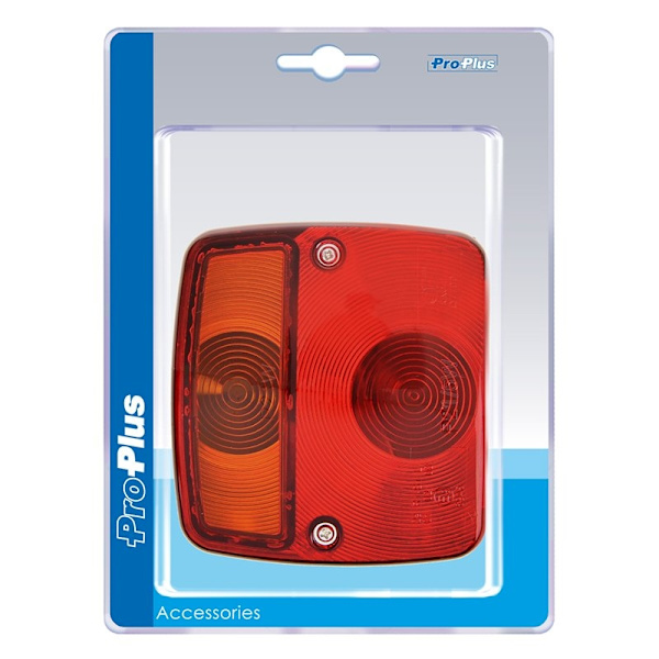 Baglygte 4 funktioner 98x104mm PM i blister