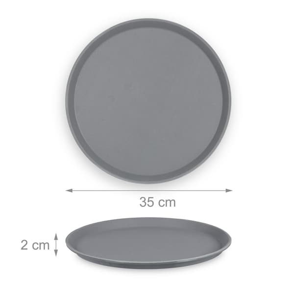 Pyöreä tarjoilualusta 2 kpl 35 cm