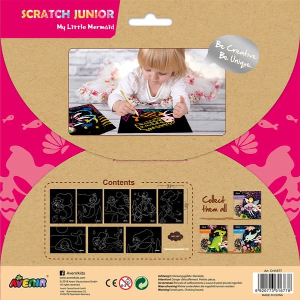 Avenir Scratch Junior Set My Little Mermaid