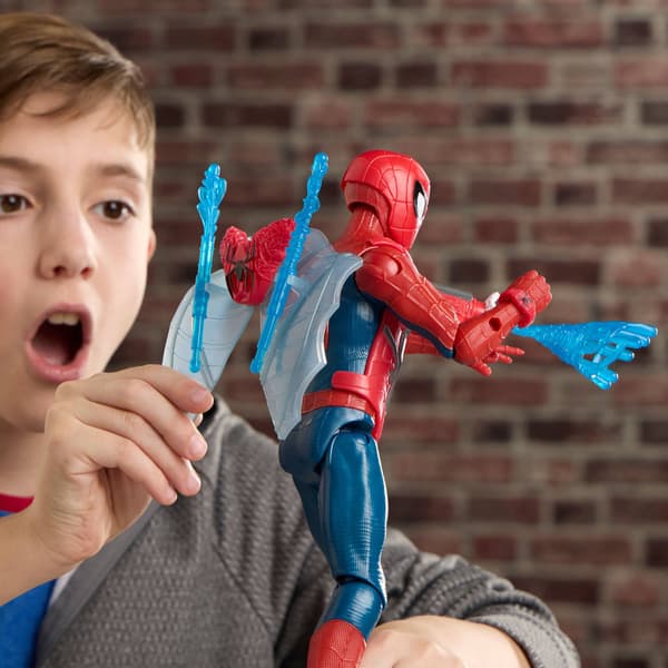 Spider-Man actionfigur med 12 tilbehør, 29,2 cm