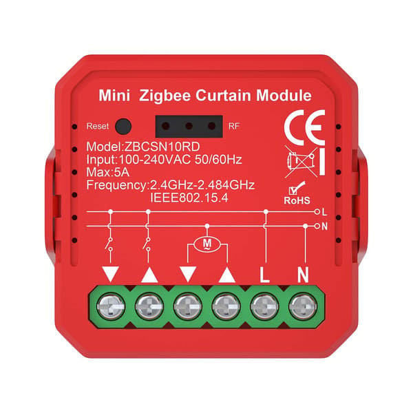 SmartLife Power Switch | Zigbee 3.0 | 1000 W | Terminalforbindelse | App tilgængelig til: Android™ / IOS