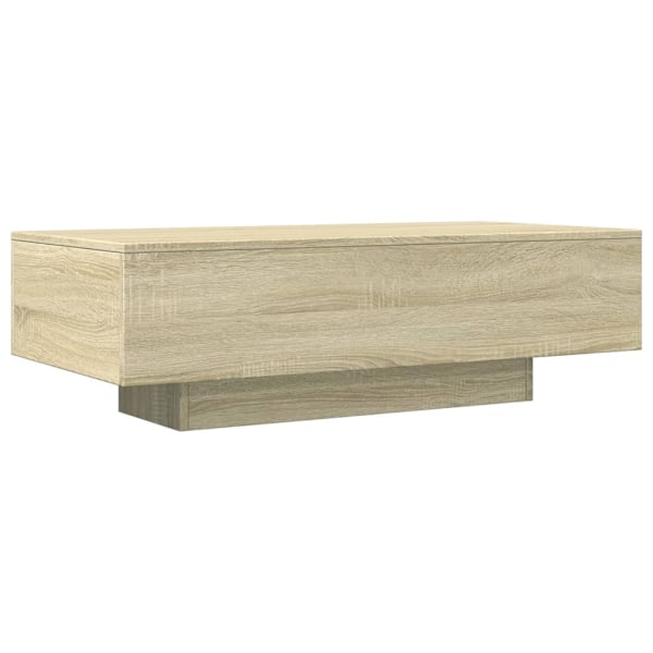 Tavolino rovere Sonoma 100x49,5x31 cm multistrato