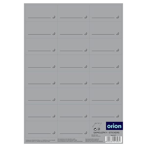 Maustetarrat harmaa itseliimautuva GRAY 23 kpl.