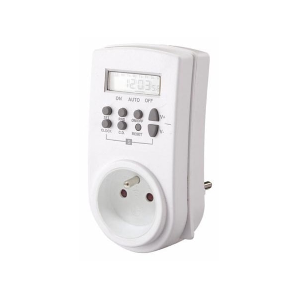 Digital ugetimer - fransk stik