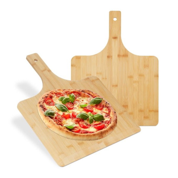 Pizza Slider XXL Bambu Set om 2