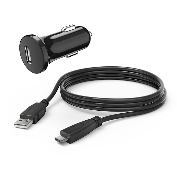 HAMA Car Charger for Nintendo Switch/Switch Lite Black Svart