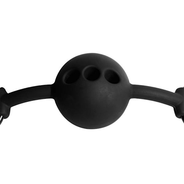 Fetish Submissive Bondage - Åndbar Silikone Ball Gag