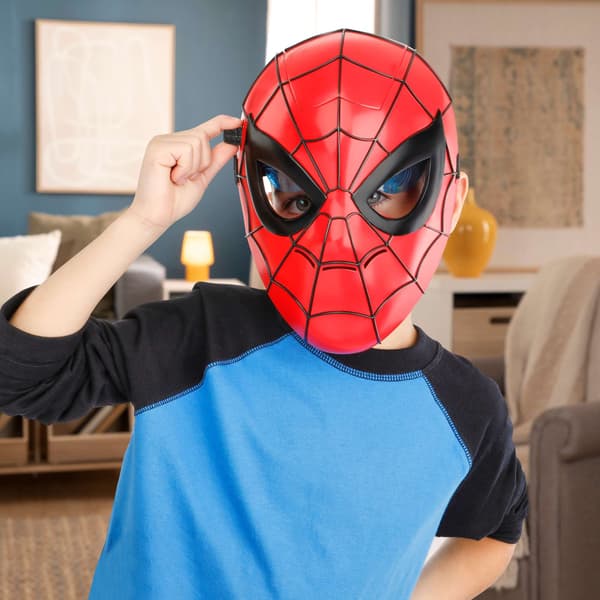 Spider-Man Glow FX-mask med lysande ögonlins