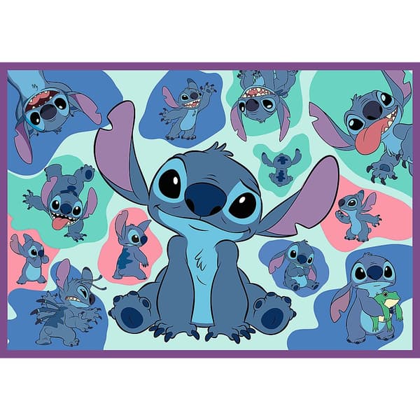 Disney Stitch Pusselset – 4 x 250 bitar