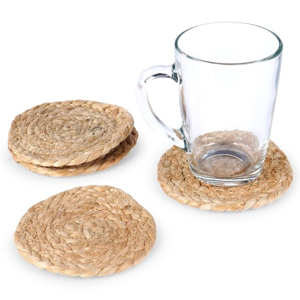 Luonnolliset kuppialuset 10 cm 4 kpl.