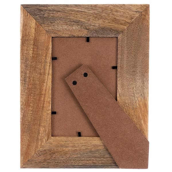 Fotoram i mangoträ 10x15 cm – Unik design