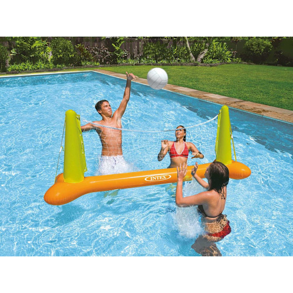 Stor uppblåsbar poolvolleyboll + INTEX 56508 boll