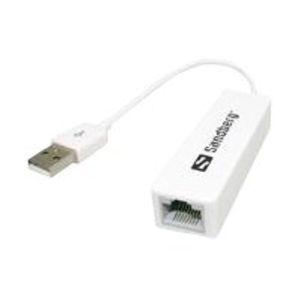 Sandberg USB to Network Converter - Nätverksadapter - USB 2.0 - 10/100 Ethernet