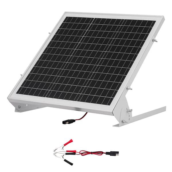 20W 12V solcellebatteri-vedligeholdelsesoplader med MPPT, IP65