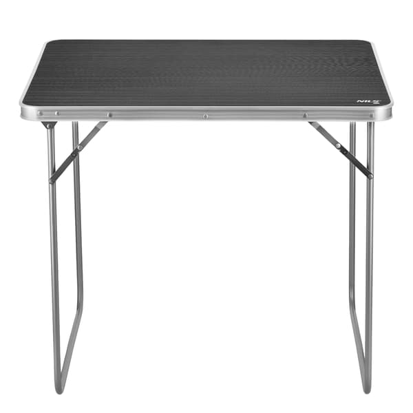 Campingbord 80x60x70 cm, Mørkegrå, Transportabel