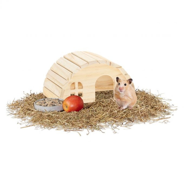 Hamsterhus i træ