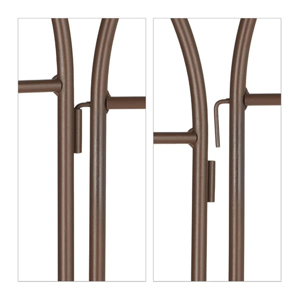 Spaljé 180 cm set om 2 bruna