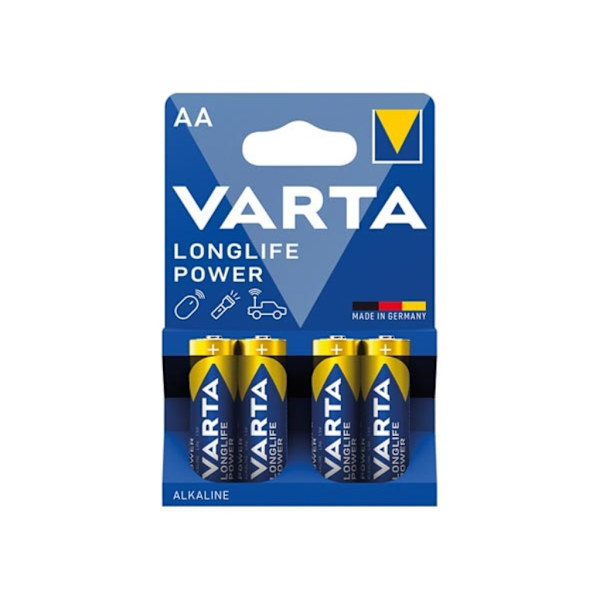 Højenergi Alkaline Aa / Lr6 1,5V-2600Mah 4906.121.414 (4 Stk/Bl)