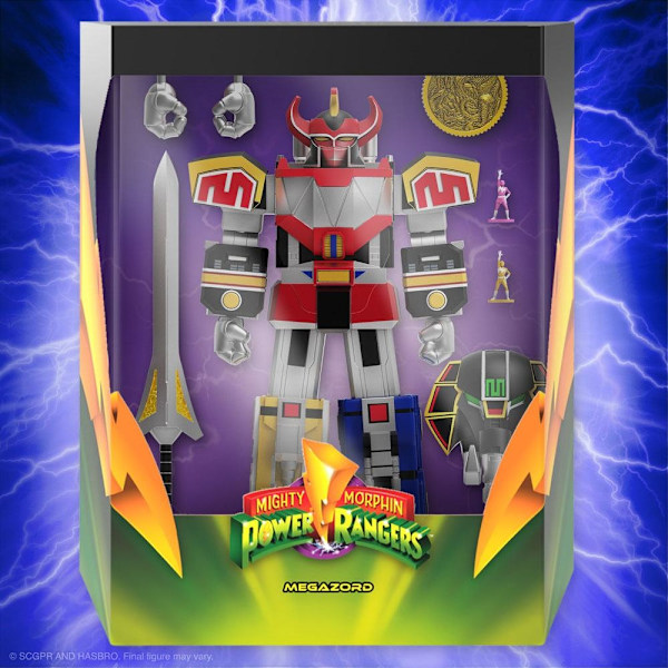 Mighty Morphin Power Rangers Ultimates Action Figur Dino Megazor