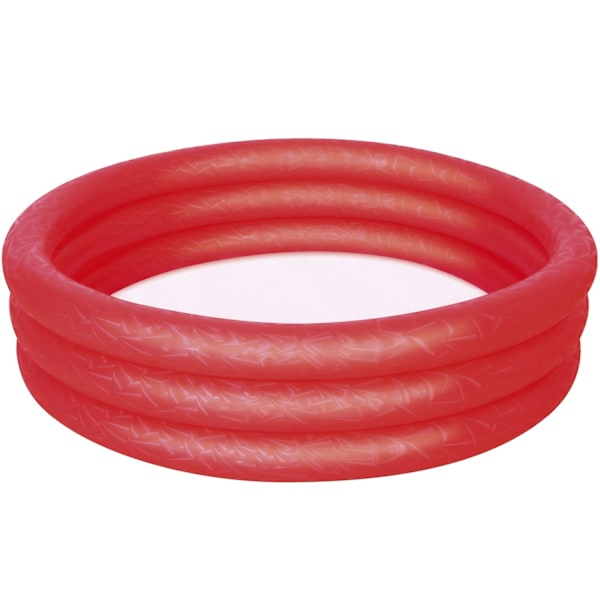 Oppustelig pool 122 x 25 cm Bestway 51025 - rød