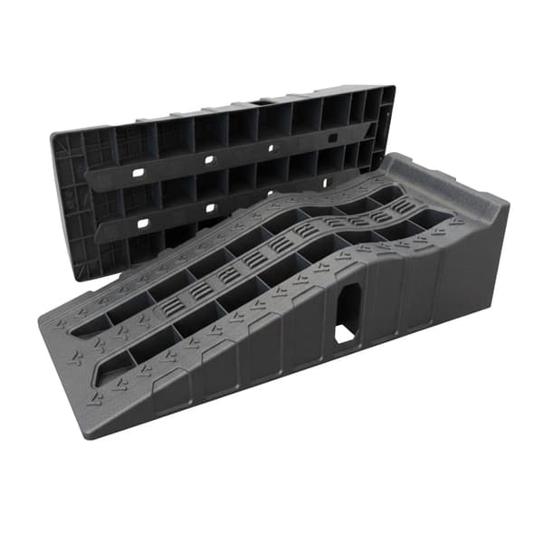Bilramper med däckurtag, set om 2, 1.5 ton per ramp, totalt 3.0 ton