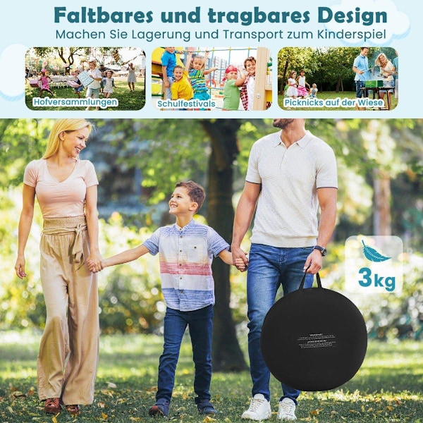 Stor darttavla för barn dartkastningsspelset med 4 sparkbollar fotbollsdart för trädgård svart