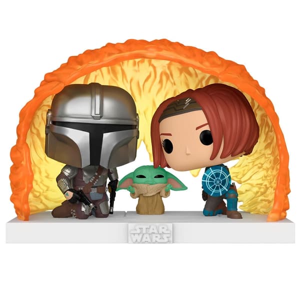 Star Wars Den Mandalorian Grogu Force Barrier samlerfigur