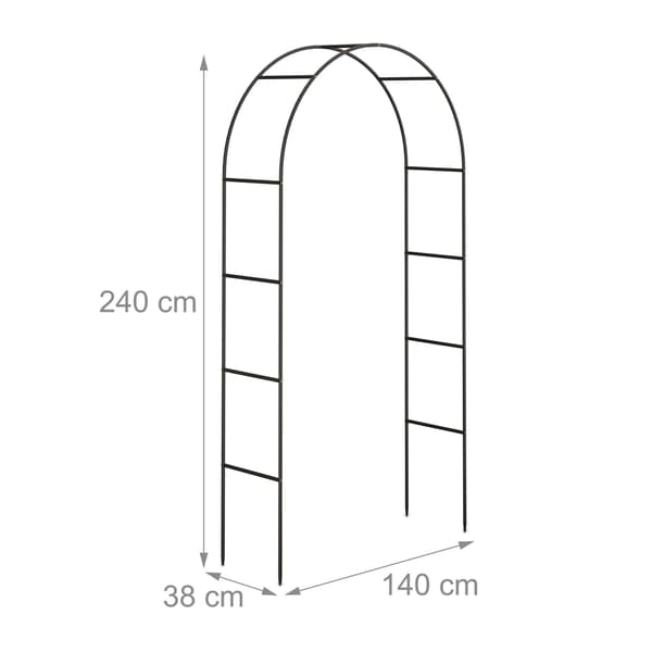 Rosenbåge have 240 cm