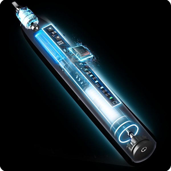 Berdsen Galaxy sonic tandbørste hvid