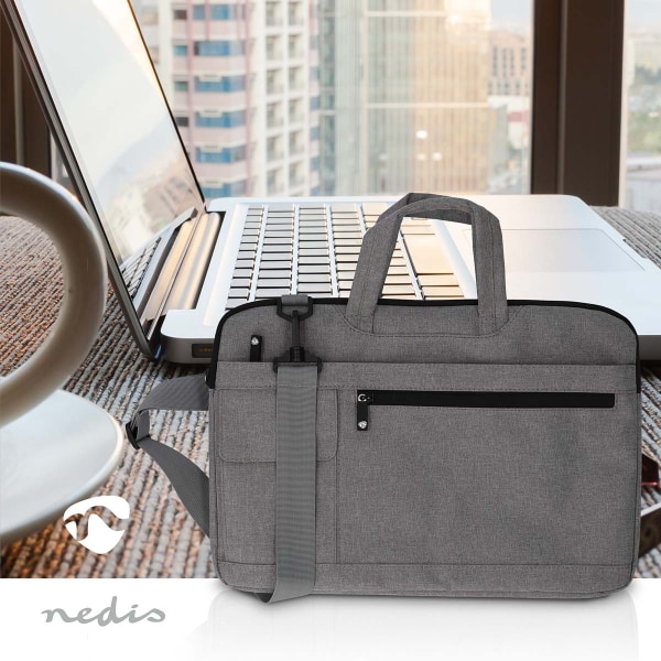 Notebook taske | 15 - 16 " | Bærestrop | 8 Rum | 30 mm | 285 mm | 410 mm | Polyester