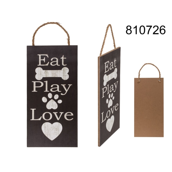 Eat Play Love -koristelu