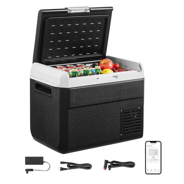 30L bärbart bilkylskåp, -20 till 20C, 12/24V DC AC
