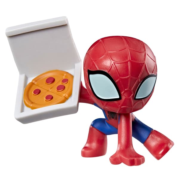 Spider-Man samlerfigurer i blindpose, 12 figurer