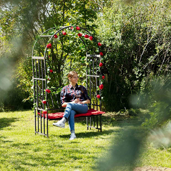 Markförankring för rosenbåge set om 2