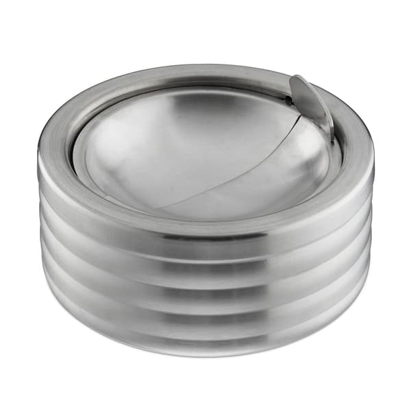 Vindtät askfat med lock